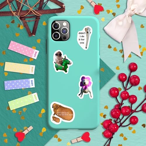 100Pcs Dog Meme Stickers for Water Bottle, Laptop - Funny Dog Stickers, Gifts - Meme Party Supplies - Gift for Women & Men
