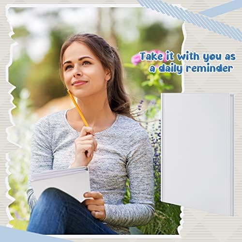 Henoyso 8 Pcs A5 Blank Notebook Journal Hardcover Sketchbook, 8.3 x 5.7 in