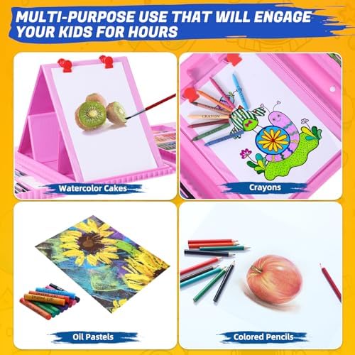 All in One Art Supplies Include Drawing Kit, Origami & Paper-Cutting Crafts