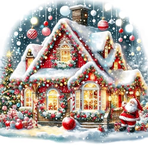 Christmas Diamond Art Kits for Adults, Diamond Art Painting Kits for Adults