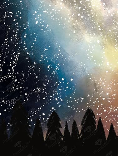 DIAMOND ART CLUB The Milky Way Diamond Art Kits for Adults