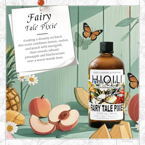 HIQILI Fairy Tale Pixie Fragrance Oil for Diffuser, Soap & Room Spray