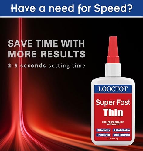 60g Thin Super Glue Premium Glue for Woodworking Woodturning Models Inlays