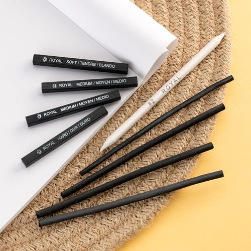 Royal & Langnickel Mini Tin Charcoal Art Set
