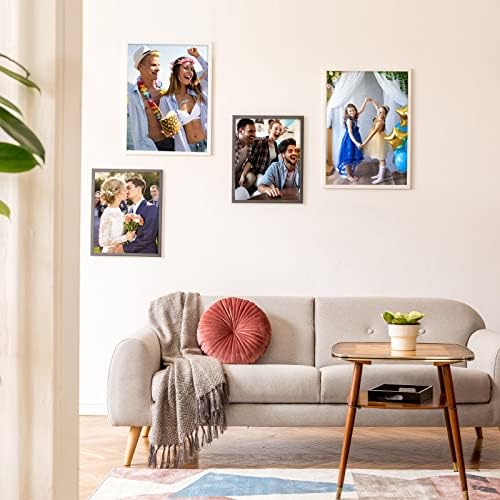36 Pcs Sublimation Blanks for Picture Frame 8.5 x 11 Inch Double Sided Sublimation Blanks Canvas Printable Inkjet Canvas Pads Heat Transfer Sheets for Painting DIY Photos Murals Backdrops Craft