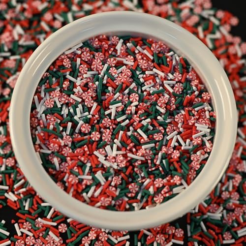 LIKETURE Fake Sprinkles 110g Fake Christmas Sprinkles Non-edible Craft Sprinkles Faux Sprinkles for Crafts Plastic Sprinkle Decoration Slime Sprinkles Slime Add Ins Shaker Card Filler(Gray)