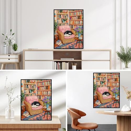Lophomie Diamond Art Kits for Adults Book Diamond Painting Kits 12x16 in