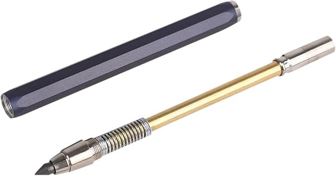 5.6mm Lead Holder Sketching Mechanical Pencil Retractable Drawing Charcoal Pencil Automatic Metal Sketch Pencil with Gift Box for Artists Beginners Engineers Graphing Crafting School Art Supplies