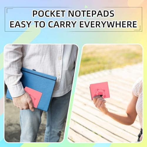 3 Pack Mini Capybara Blank Notebook Cartoon Pocket Unlined Sketchbook