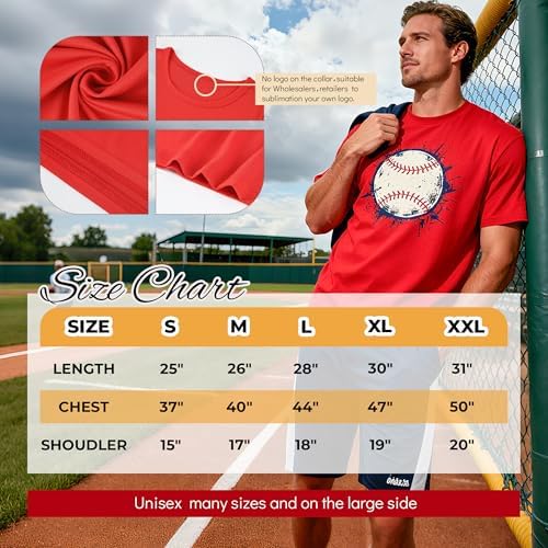 Joyclub 5 Pack Sublimation Shirts Blanks Bulk Polyester Unisex S-2XL | Wholesale crew neck short sleeve for heat transfer and vinyl; mixed sizes simplify team, event and small-batch planning gifts