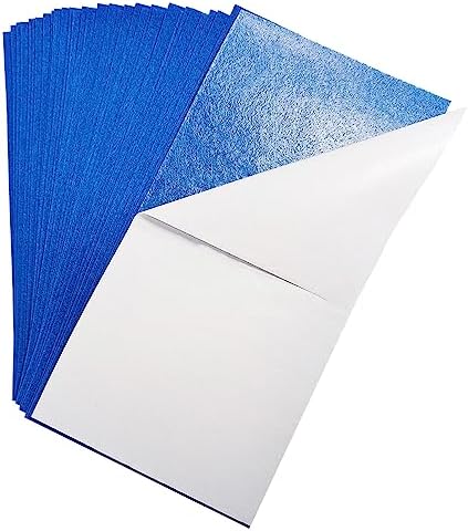 Jtnohx Self Adhesive Felt Sheets Adhesive Backed Felt Fabric Blue 4"x8"