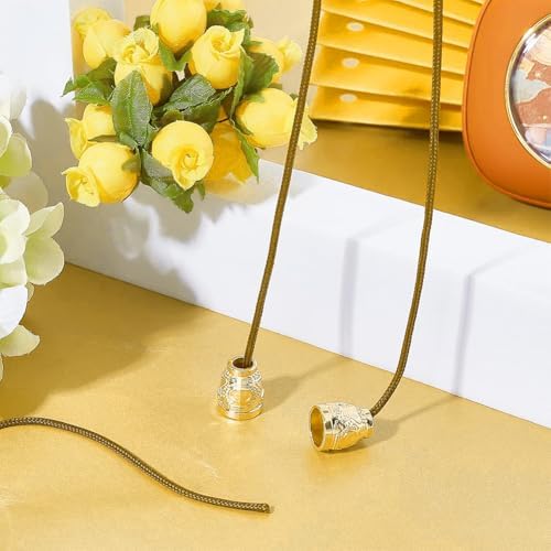 PH PandaHall 1.5mm 100 Yards Camel Nylon String for Bracelets, Beading Thread Nylon Cord Blind Cord Braided Lift Shade Cord Wind Chime Replacement String for Bracelet Making, Windows Rollers Repair