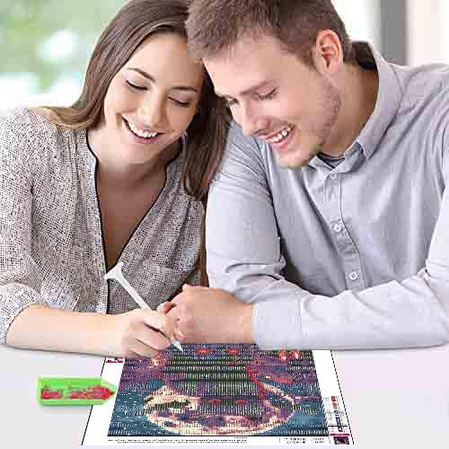 Halloween Diamond Art Kits for Adults,Diamond Painting Kits for Beginner 5D