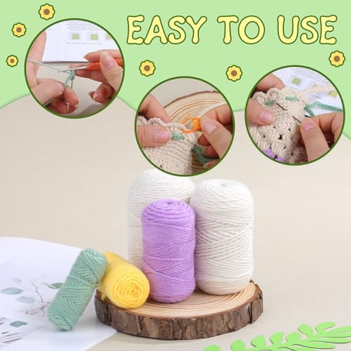 Pnytty Crochet Kit for Beginners, Phone Bag Crochet Starters Kit for Adults