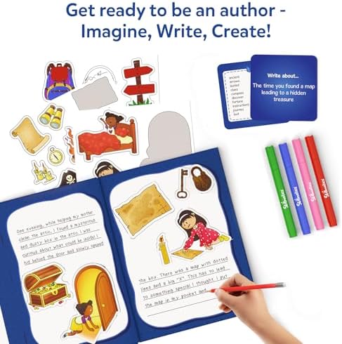 Skillmatics Storybook Art Kit – Adventures, Writing Activity, Gift for Kids