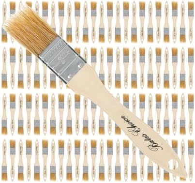 Bates- Chip Paint Brushes, 1 Inch, 96 Pack, Chip Brush, Brushes for Painting, Paint Brushes, Stain Brushes for Wood, Natural Bristle Paint Brush, 1 Inch Paint Brush, Chip Paint Brushes for Paint
