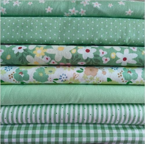 Cotton Fabric DIY Making Supplies Quilting Patchwork Fabric Fat Quarter Bundles DIY for Quilting Cotton Patchwork Cushions (Blue Cat, 9.8" x 9.8")