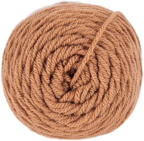Hobby Lobby I Love This Yarn, 100% Acrylic, 150 Toasted Almond, Set of 2