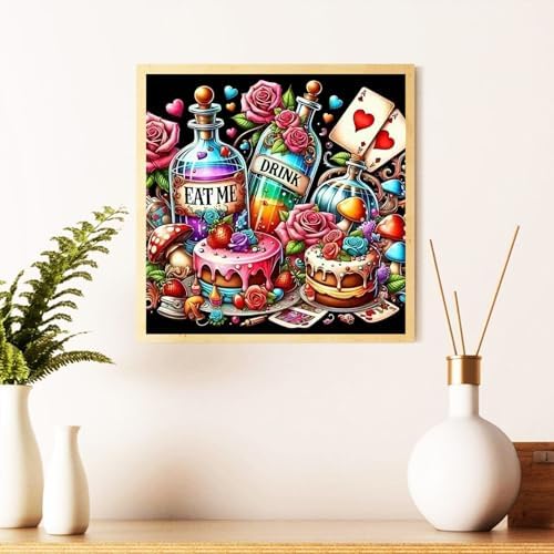 Diamond Painting Kits for Adults, Diamond Art Kits for Adults 14x14 Inch | Diamond Painting Kits for Adults Beginners, Gem Art, 5D Full Drill, DIY Arts and Crafts for Gift Home or Decor