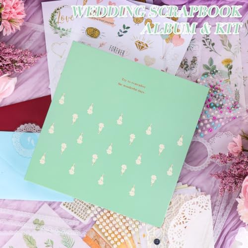 DIY Wedding Scrapbook Photo Album Kit,Letters to the Bride Scrapbook