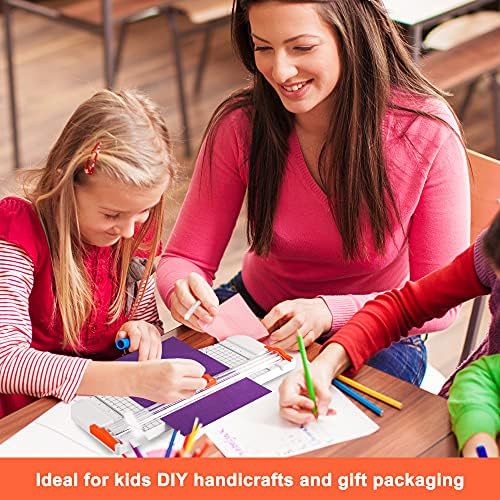 27PCS Craft Weeding Tools for Vinyl Kit,Utility Knife Set with 12Inch Paper Cutter Trimmer for Scrapbooking,Silhouettes,Cameos,DIY Art Crafting,Cutting,Splicing,Cardstock