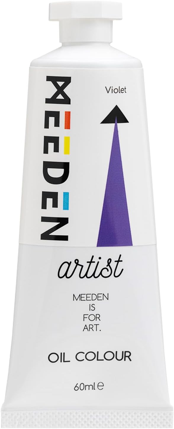 MEEDEN Artist Grade Oil Paint: Violet - 60ml/2oz Tube | Professional Art Paints and Supplies for Canvas Painting