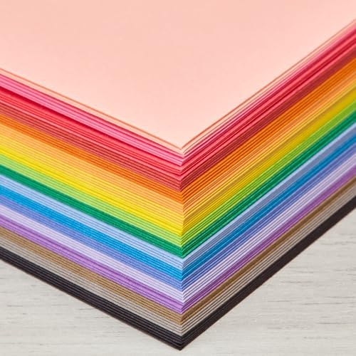 Neenah Astrodesigns Cardstock Pack 8.5"X11" 72/Pkg - 18 Bold & Vivid Colors
