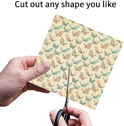 6x6" Cardstock Single Sided Scrapbooking,Craft Decorative Scrap Book Paper | 160gsm,24-Sheet 12Patterns Colored Paper,Junk Journal Supplies,Vivid Origami Papers DIY Craft Gift Wrapping Album.Ange
