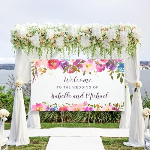 White Sublimation Banner, 3.3 x 6 Ft Thick Oxford Blank Banner with Hanging Rope, Large DIY White Banners to Decorate for Indoor Outdoor Display, Wall Signs, Painting, Writing, Party Decoration