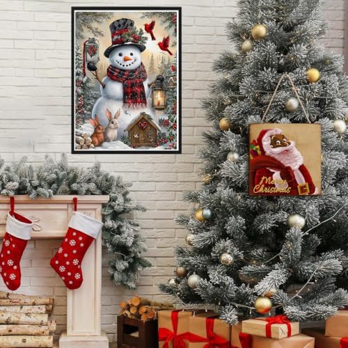 Axquilon Christmas Diamond Art Kits for Adults 12x16 in