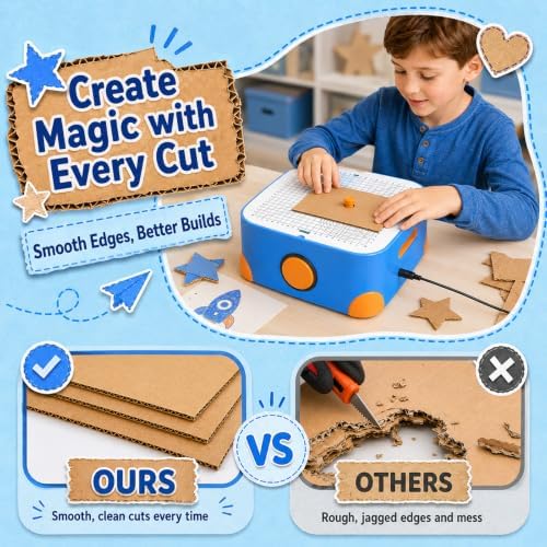 Kid-Safe Cardboard Cutter Machine