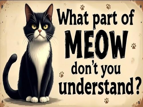 WNPOKN Tuxedo Cat Diamond Art Kits for Adults 16 x 12inch
