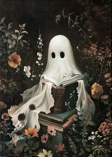 EIBEILI Halloween Diamond Art Kits for Adults-Ghost Diamond Painting Kits