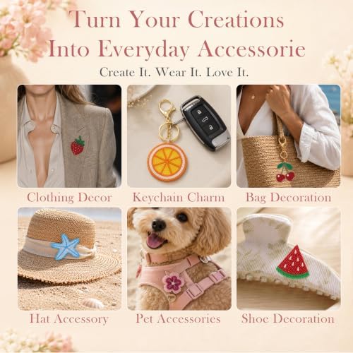 LYDZTION 11600Pcs Bead Embroidery Kit for Beginners DIY Craft with Tools
