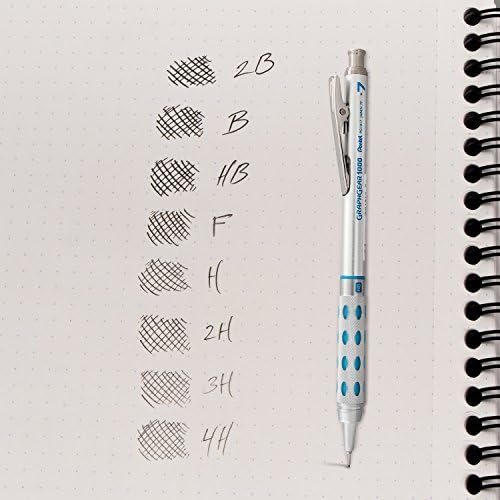 Pentel Super Hi-Polymer Lead Refills, (0.5 mm), Fine, HB, Pack of 9, 90 Pieces (C25BPHB3-K6)