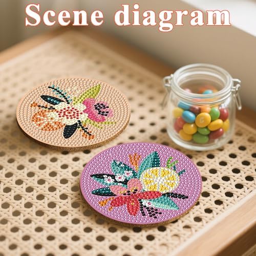 Gem Dots Craft Arts Supplies Party Home Decor 8pcs