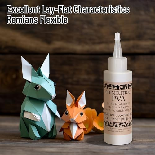 Books By Hand PH Neutral PVA Adhesive, Water-Soluble, 4 Ounce