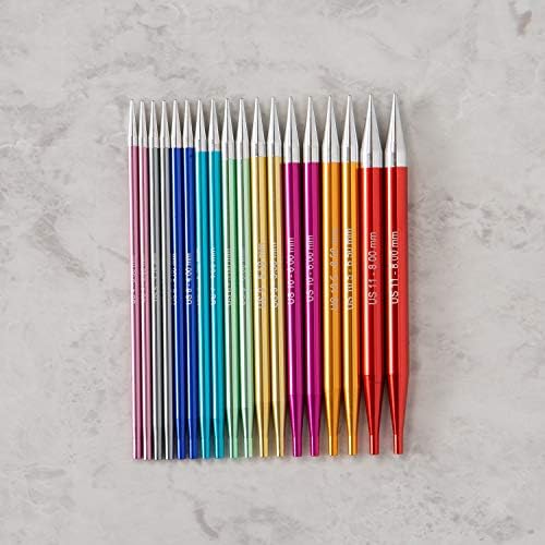 Knit Picks Aluminum Interchangeable Circular Knitting Needles Set (Prism)