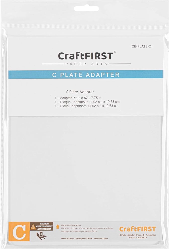 C Adaptor for Cuttlebug Machine 5.87 x 7.75
