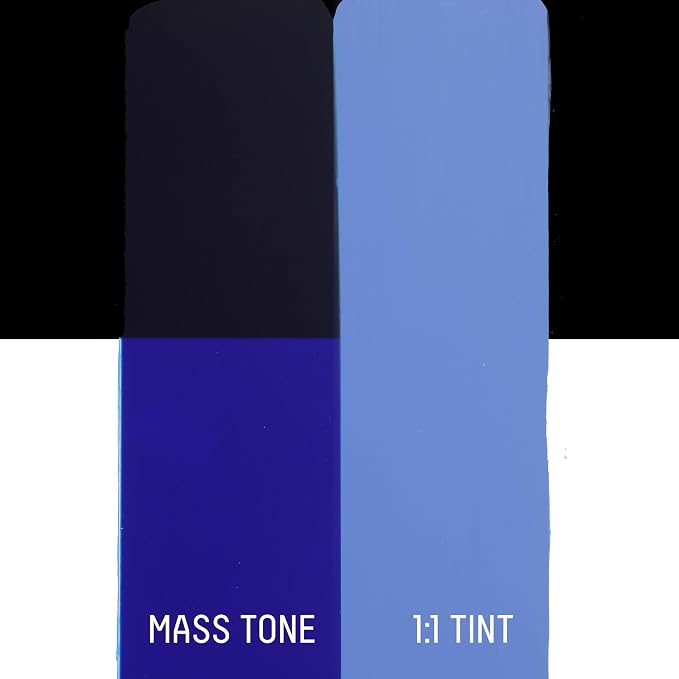 Liquitex BASICS Acrylic Paint, 4-oz Tube, Ultramarine Blue | Medium Viscosity, Satin Finish, Lightfast, Fine Art Pigments, Range of Opacities, Easy Blending