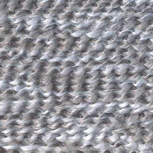 Lion Brand Yarn, Homespun Bulky Crochet Yarn, Clouds, Gray, 3 Pack