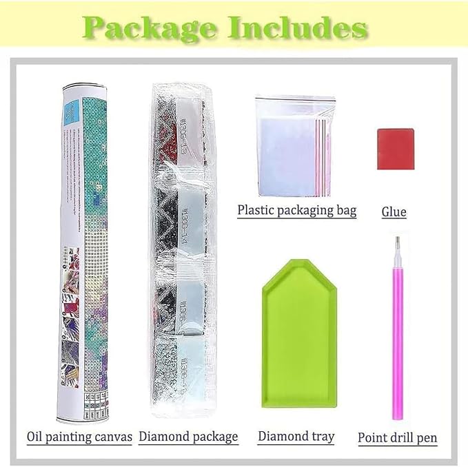 Accompany Wind Autumn Landscape Diamond Art Kits for Adults, 5D Mountains Lake Diamond Painting Kits for Beginners,DIY Round Full Drill Diamonds Gem Art Crafts for Home Wall Decor Gifts 12x16 Inch