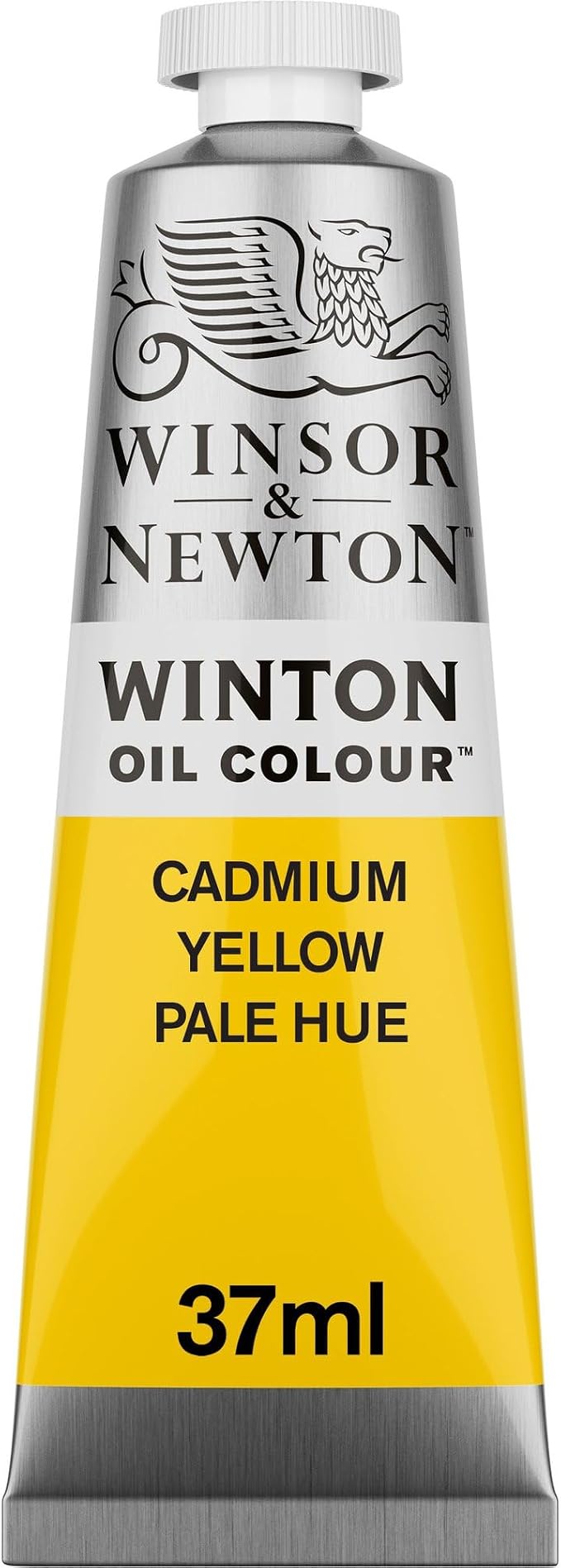 Winsor & Newton Winton Oil Color, 37ml Tube, Cadmium Yellow Pale Hue | High-quality pigments, Durable, Lightfast, Permanent, Uniform Consistency, Great Pigment Load