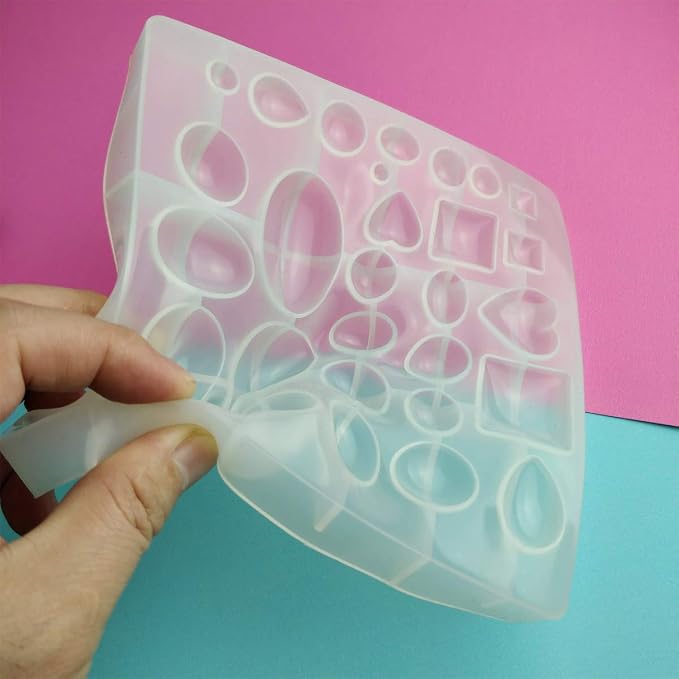 yuntop Jewelry Casting Molds,Gem Jewelry Silicone Casting Mold