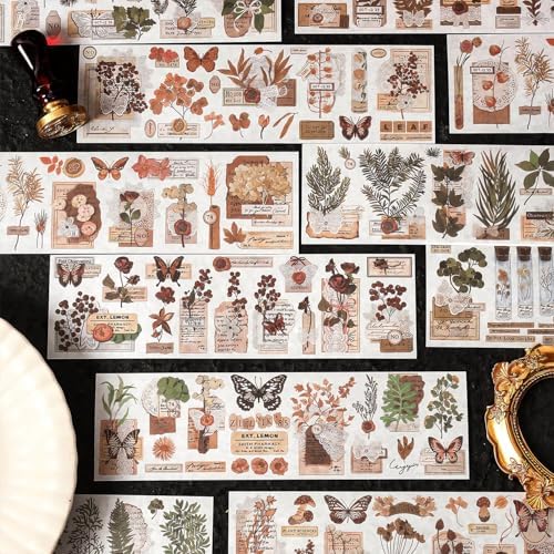 426 Pcs/24 Sheets Stickers for Scrapbooking,Sticker for Journaling Scrapbooking Stickers for Scrapbooking Art Journal Bullet Journal Accessories