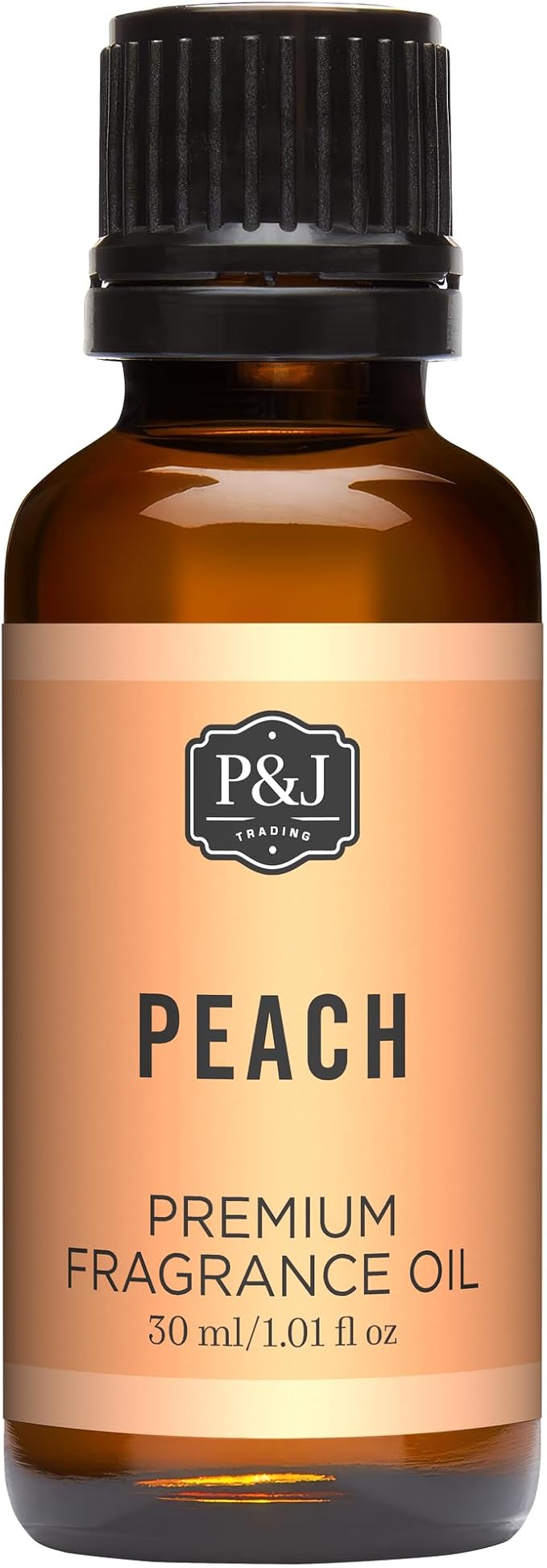 P&J Trading Fragrance Oil | Peach Oil 30ml - Candle Scents for Candle Making, Freshie Scents, Soap Making Supplies, Diffuser Oil Scents