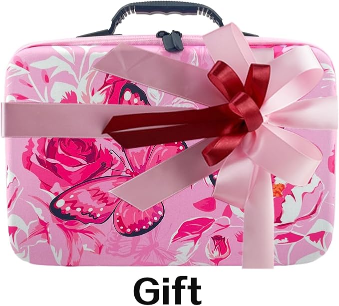 120 Slot Diamond Painting Storage Containers | Pink 120-slot storage box with tools & accessories for diamond art