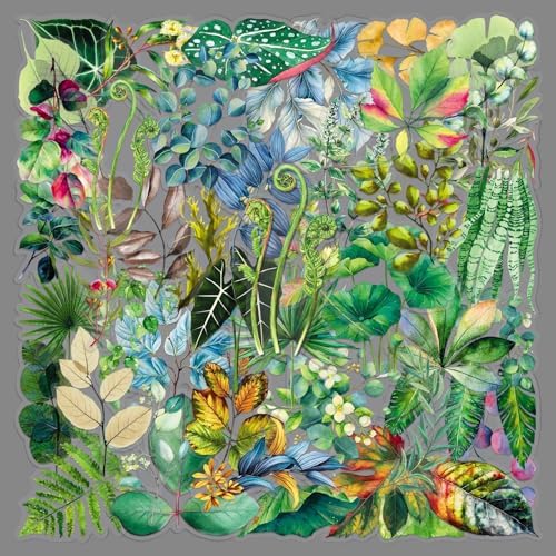 50PCS Watercolor Botanical Stickers