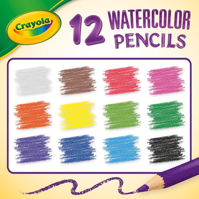 Crayola Classpack Watercolor Pencils 240ct, Bulk Classroom Supplies Set