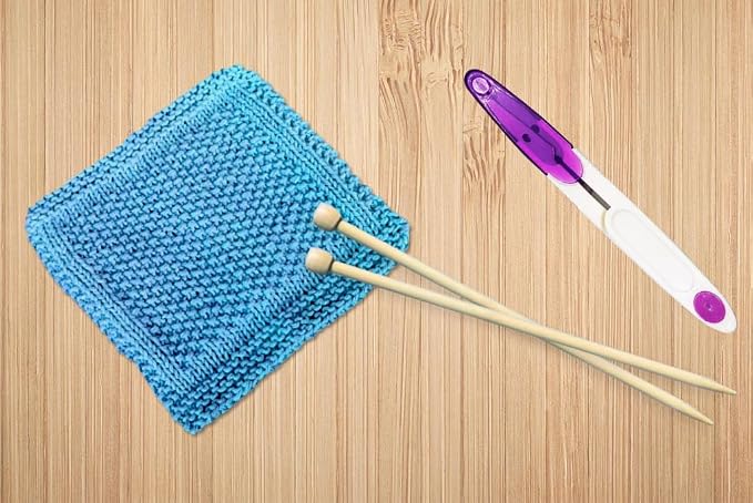 Kaaper Beginner Knitting Kit for Adults, Knit Dishcloth & Coaster Kit